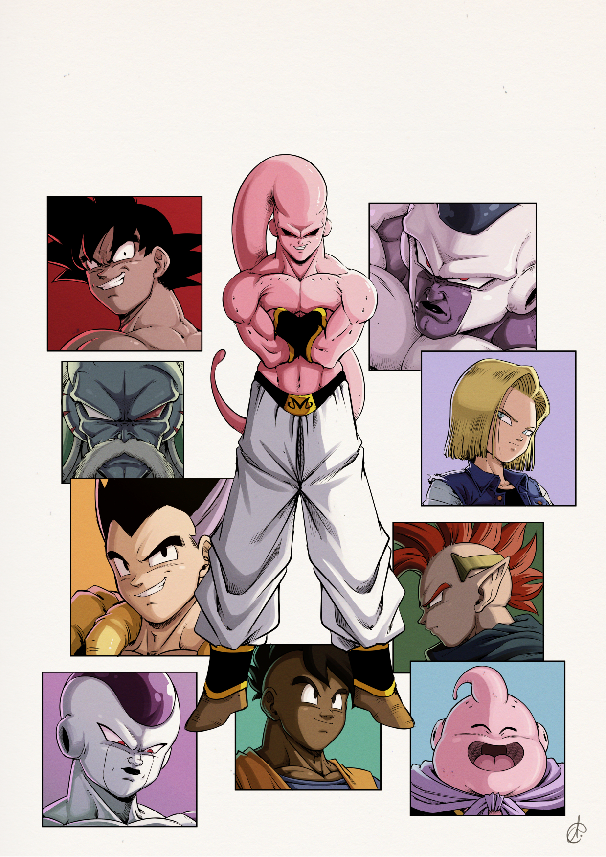 Majin Bra by Asura : r/dbz