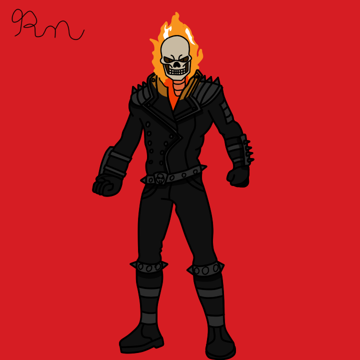 Ghost Rider Fan Art by RafaelndlArtes on DeviantArt