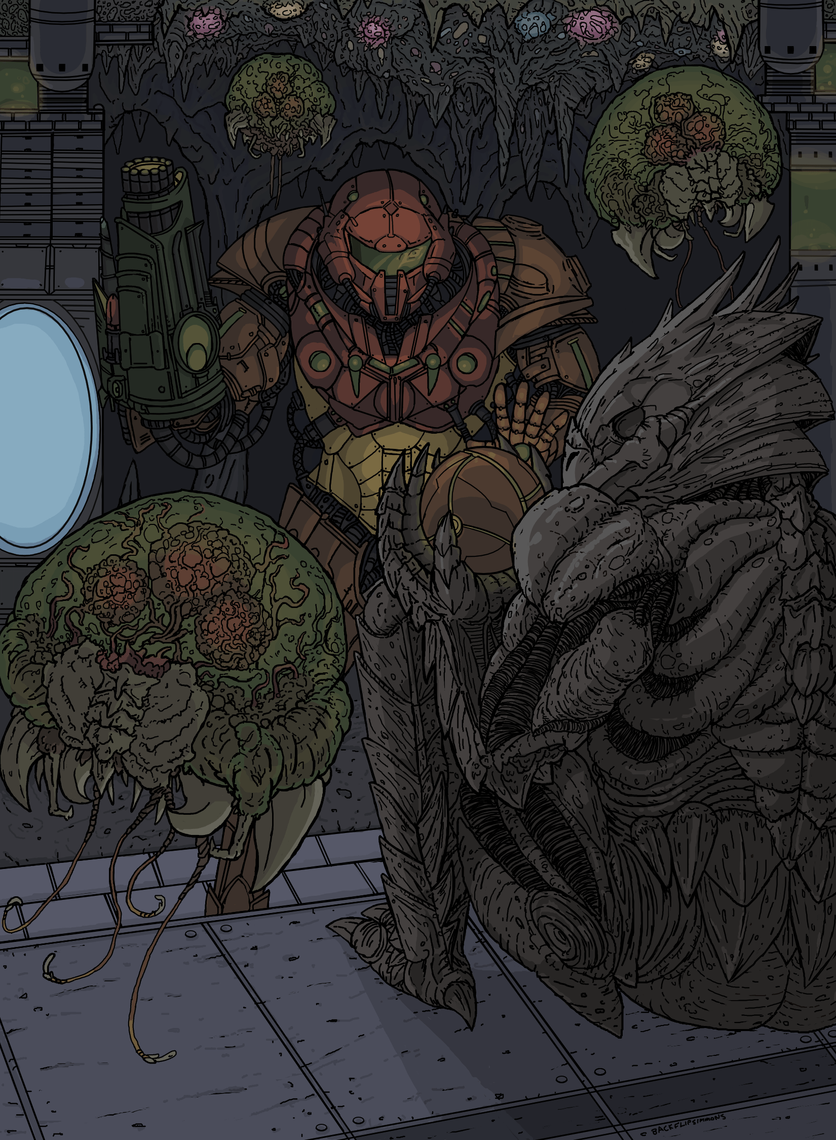 Matroids Animation Metroid Animation by Backflipsimmons on DeviantArt