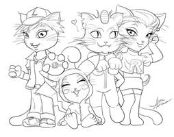 CCI presents Pokemon - lineart