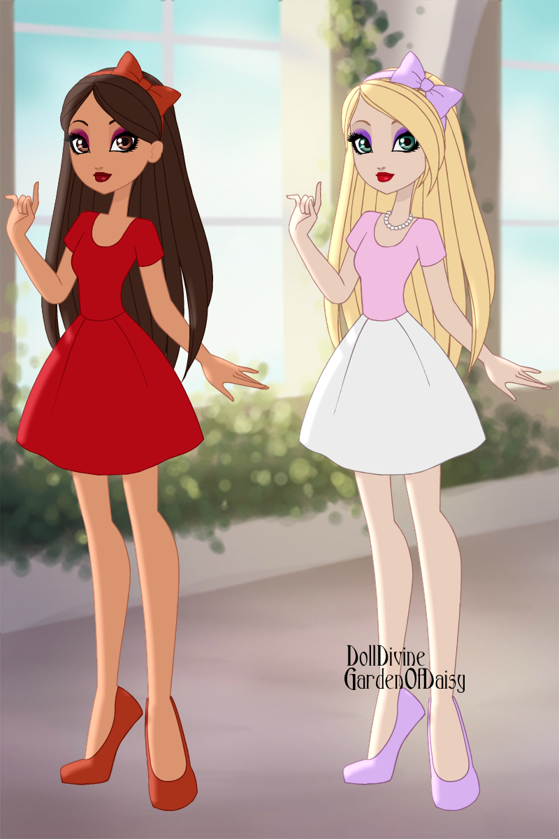 Up Tale Deviantart Silvia and Anita - Fairy Tale High Dress Up by Lady66647 on DeviantArt