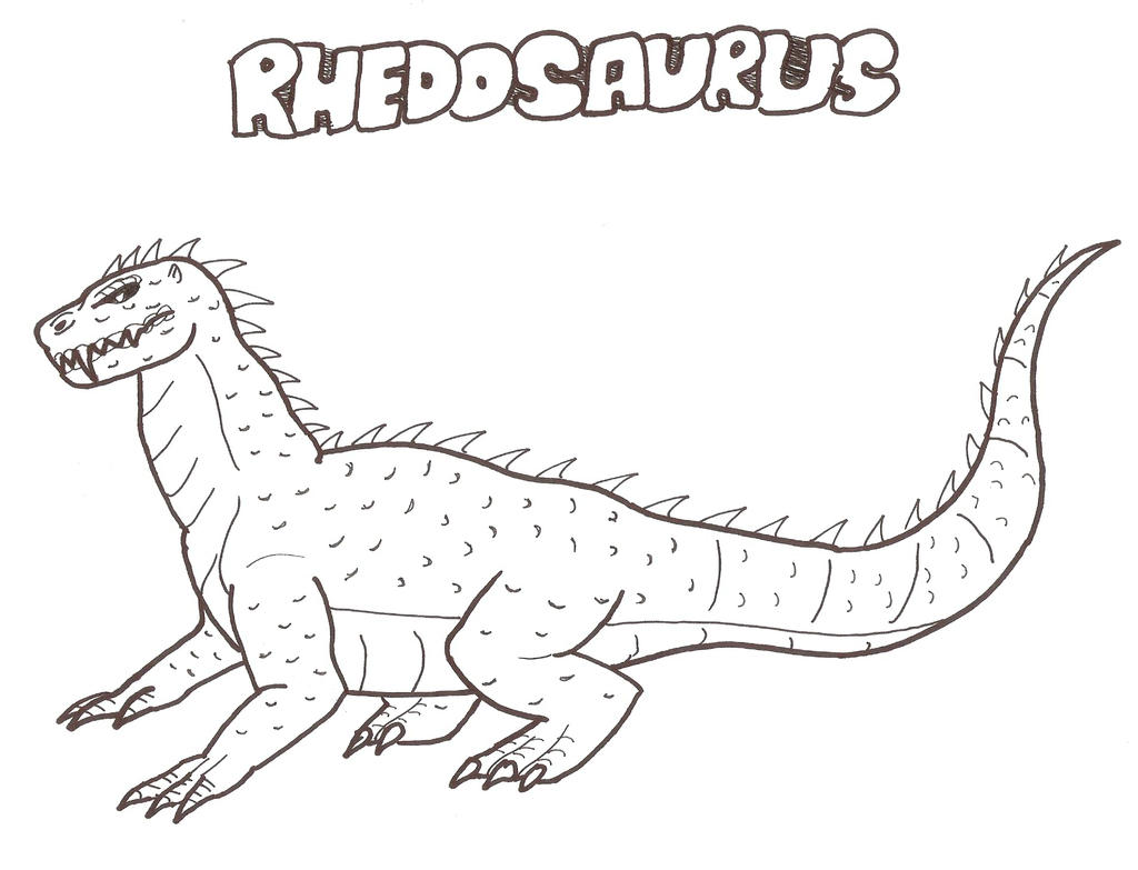 How To Draw Rhedosaurus Rhedosaurus by JohnDrawFatties on DeviantArt