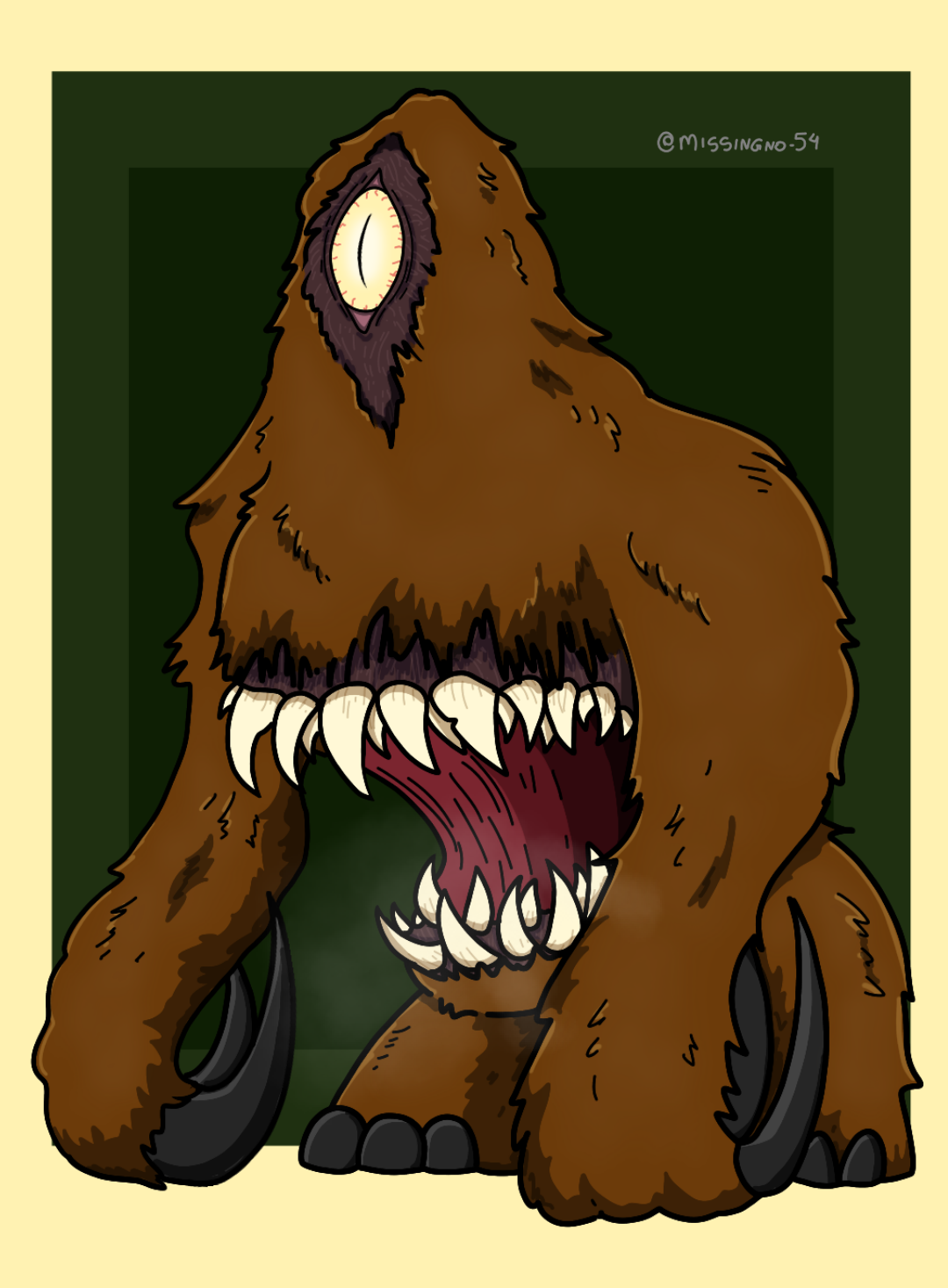 SCP-682 (Redesign, kinda) by JohnDraw54 on DeviantArt