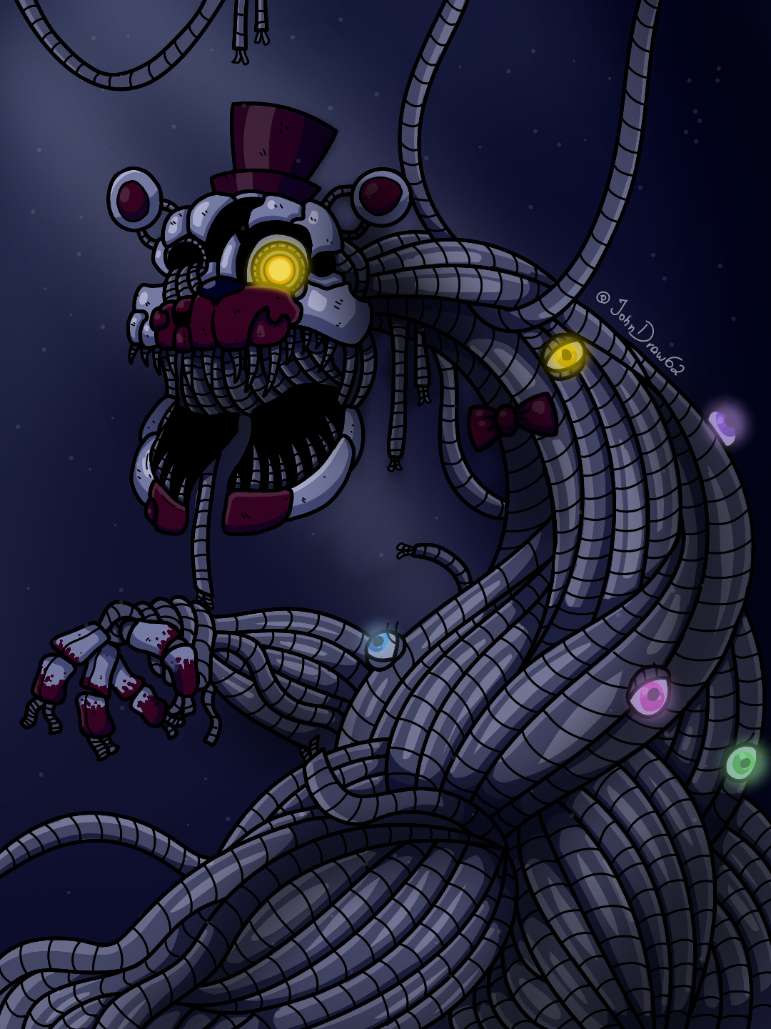 Molten Freddy. - - - - - - - - - - - - #art #illustration #artwork