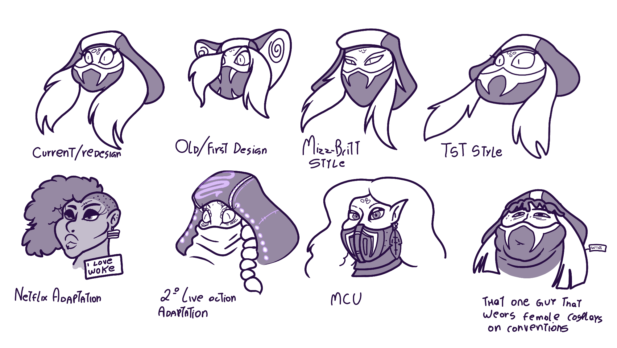 Viper Adaptations by JohnDrawFatties on DeviantArt