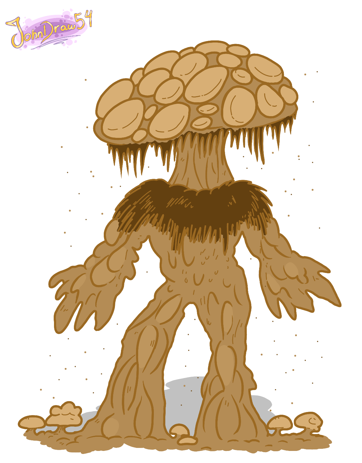 Matango Drawings Spookytober 10# - Matango by JohnDrawFatties on DeviantArt