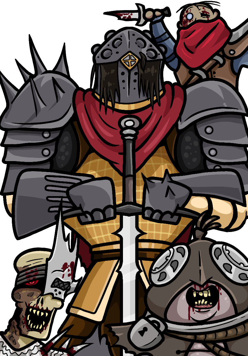 Dead By Daylight Portrait The Knight by JohnDrawFatties on DeviantArt