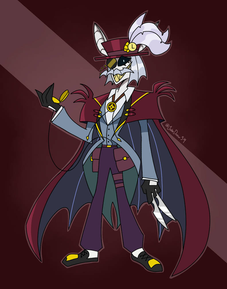 Jack The Ripper in Hazbin Hotel Style by JohnDrawFatties on DeviantArt
