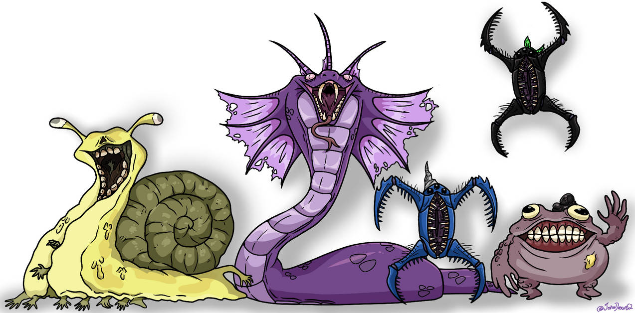 Garten of Ban Ban Redesigns 2 by JohnDrawFatties on DeviantArt