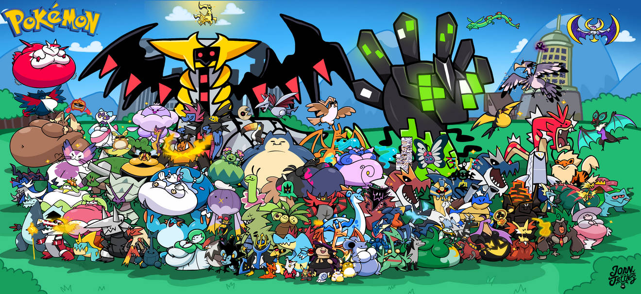 All My Pokemon Teams by JohnDrawFatties on DeviantArt