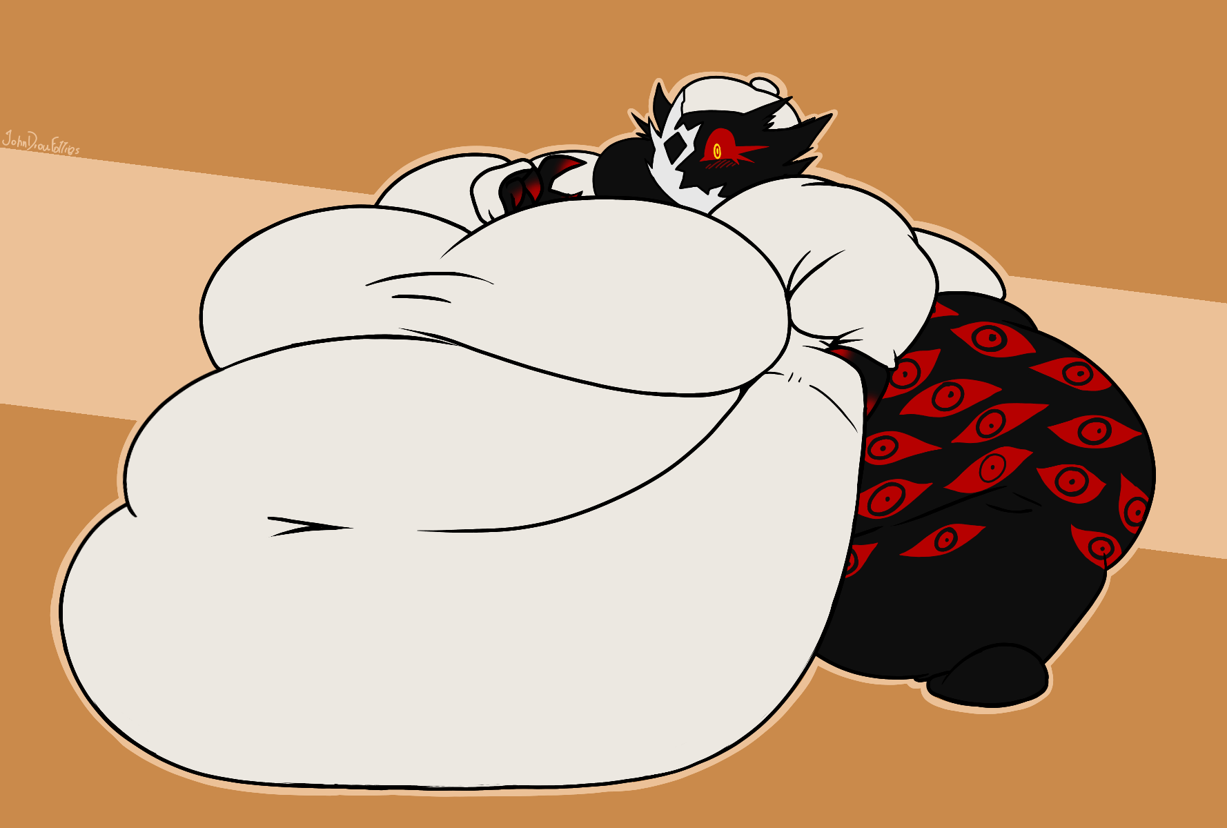 Commoddity Fat COMM: Big Folly by JohnDrawFatties on DeviantArt