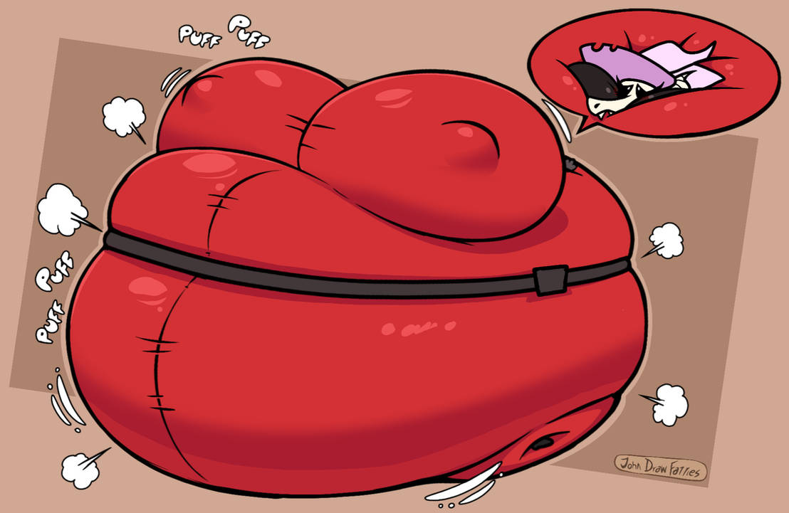Perlious Inflate Inflated Pyro by JohnDrawFatties on DeviantArt