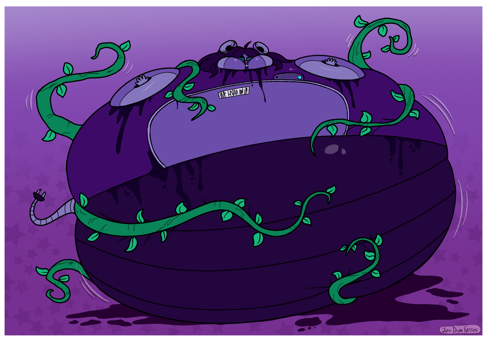 Scuzz Rat COMM: Squish da Rat by JohnDrawFatties on DeviantArt