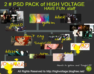 2 PSD PACK of HIGH VOLTAGE