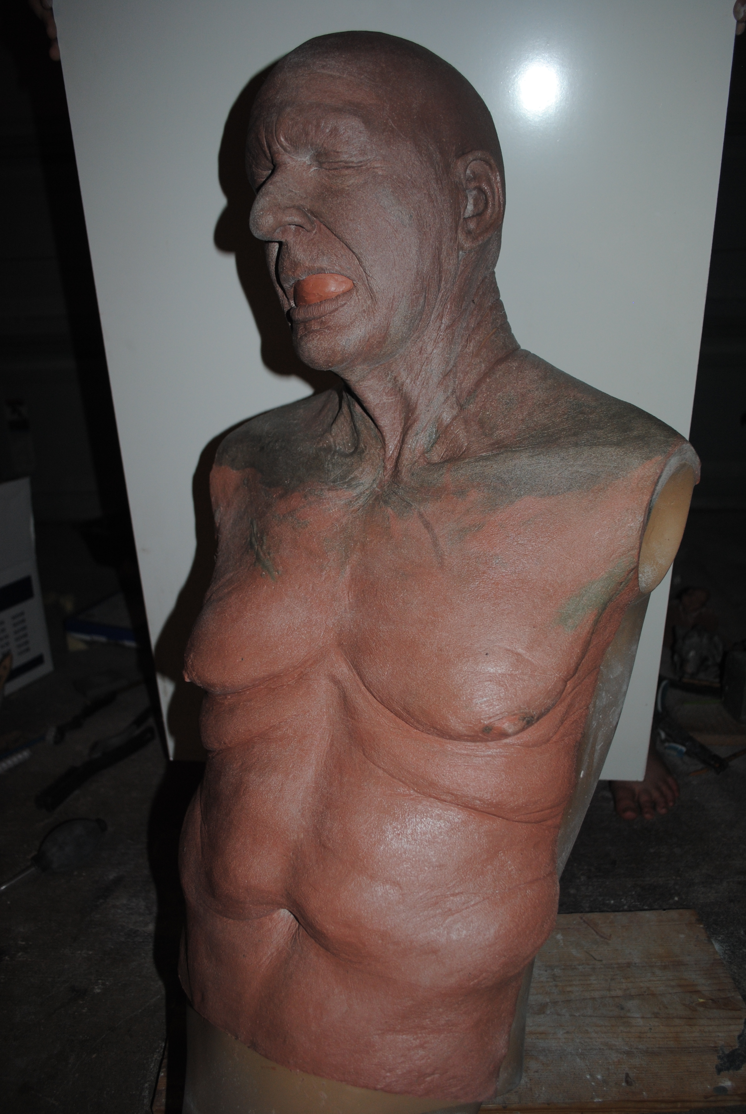 Screaming Old Man - Sculpt