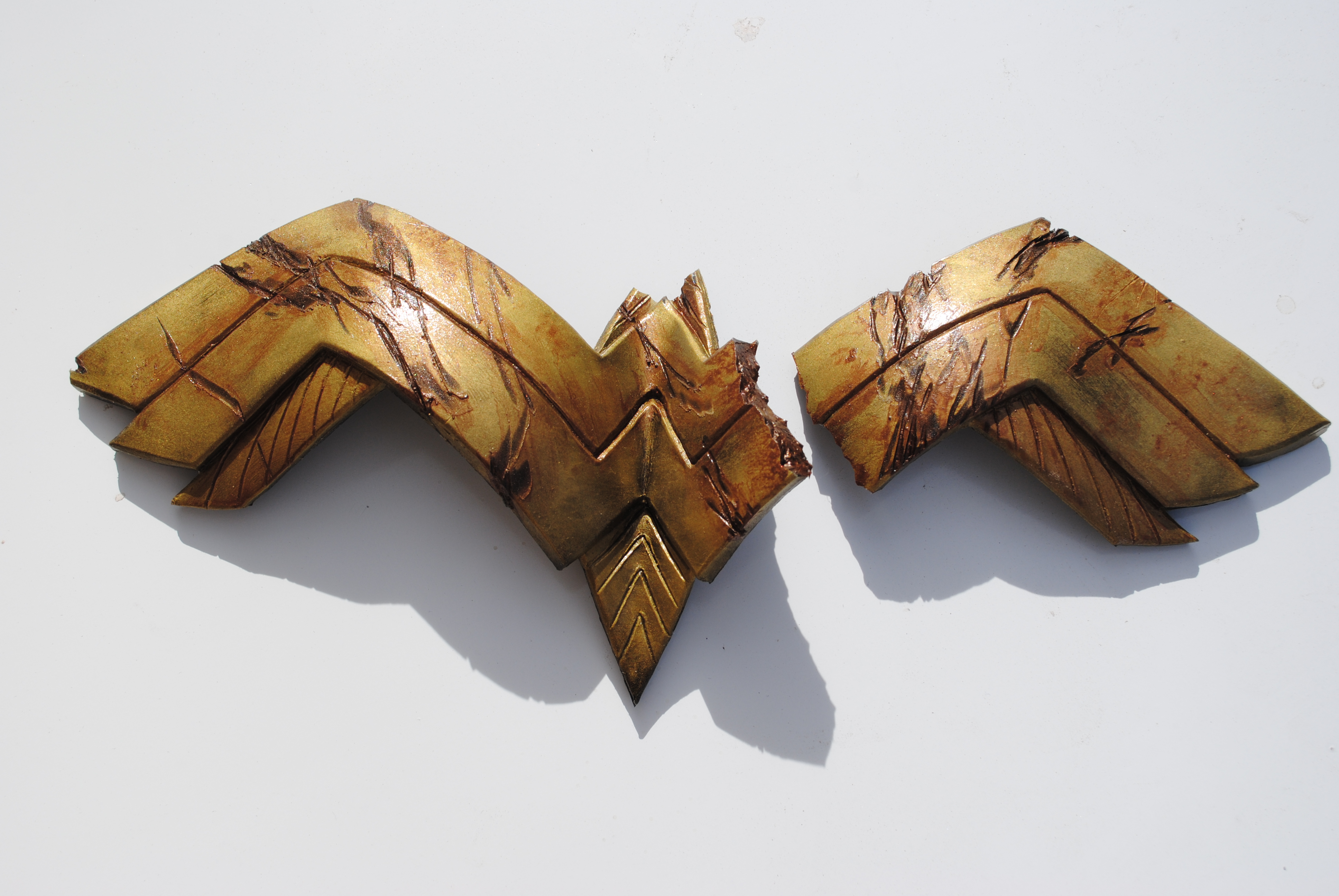 Battle Damaged Wonder Woman Chest Plate