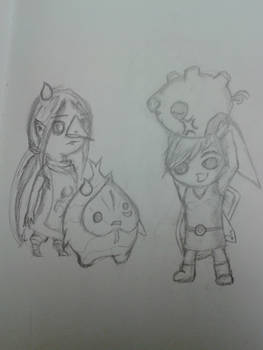 Link, Makar, and Medli