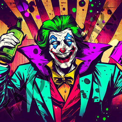 Partying Joker 3 by FatDamonArt on DeviantArt