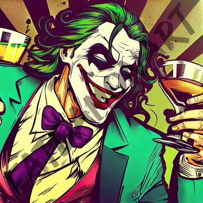 Partying Joker 5 by FatDamonArt on DeviantArt