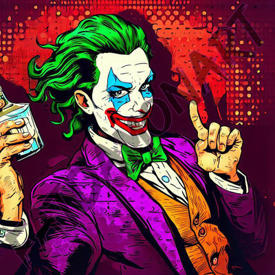 Partying Joker 7 by FatDamonArt on DeviantArt