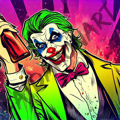 Partying Joker 9 by FatDamonArt on DeviantArt
