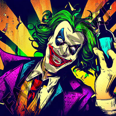 Joker partying 10 by FatDamonArt on DeviantArt