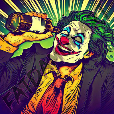 Joker partying 16 by FatDamonArt on DeviantArt