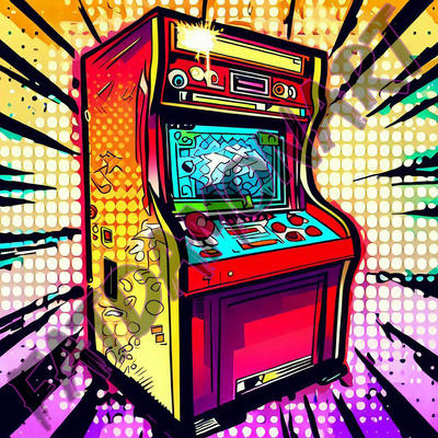 Arcade Machine 19 by FatDamonArt on DeviantArt