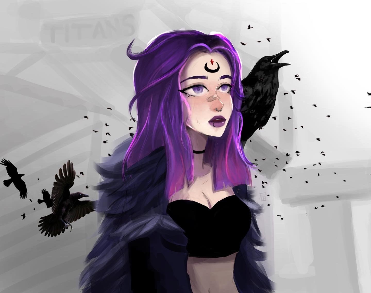 Raven Rachel Roth in my style by thawotts on DeviantArt