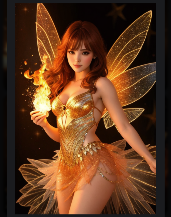 Fire Fairy by zeiva on DeviantArt