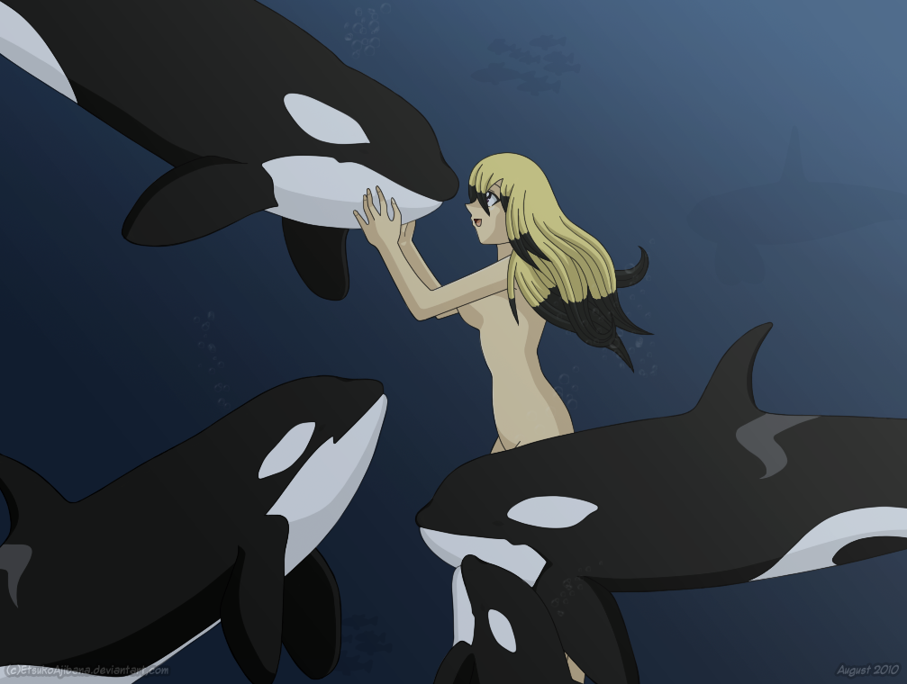 .Kanako and orcas.