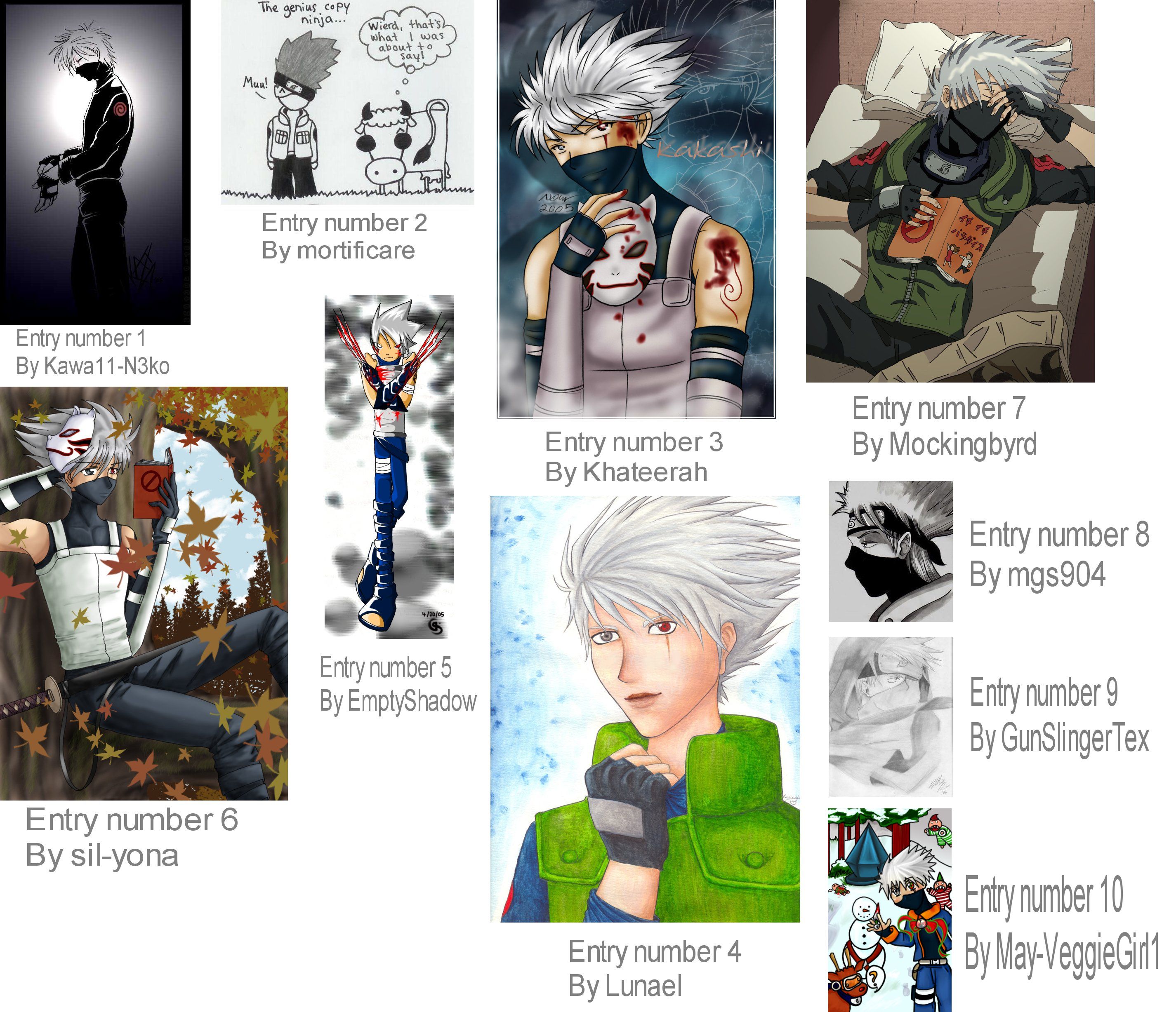 Kakashi-fc 2nd contest entries