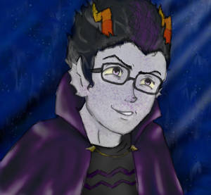 Eridan's infamous smirk