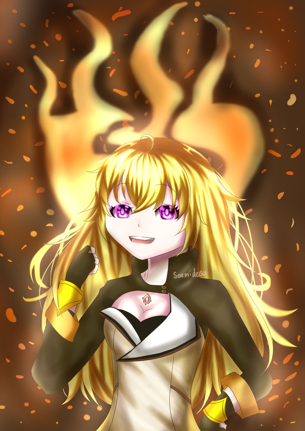 Yang Rwby Custom RWBY yang by saemidesu on DeviantArt