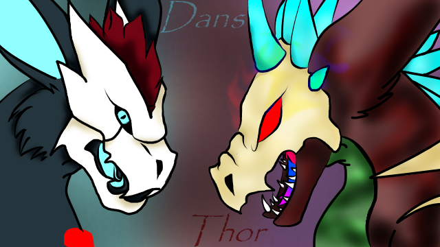 Dans and Thor the Skull buds