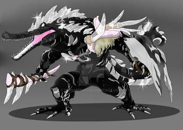 Diamond Obsidian Gharial adopt OPEN