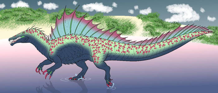 Spined Spinosaurus adopt OPEN