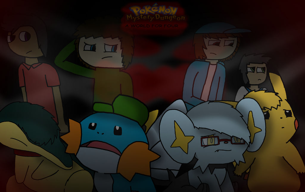 PMD ComicA World for Four cover by Charlysparks on DeviantArt