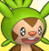 Pmd Chespin icon (shiny eyes)