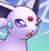 pmd Espeon icon (suprised)