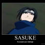 Sasuke Motivational Poster