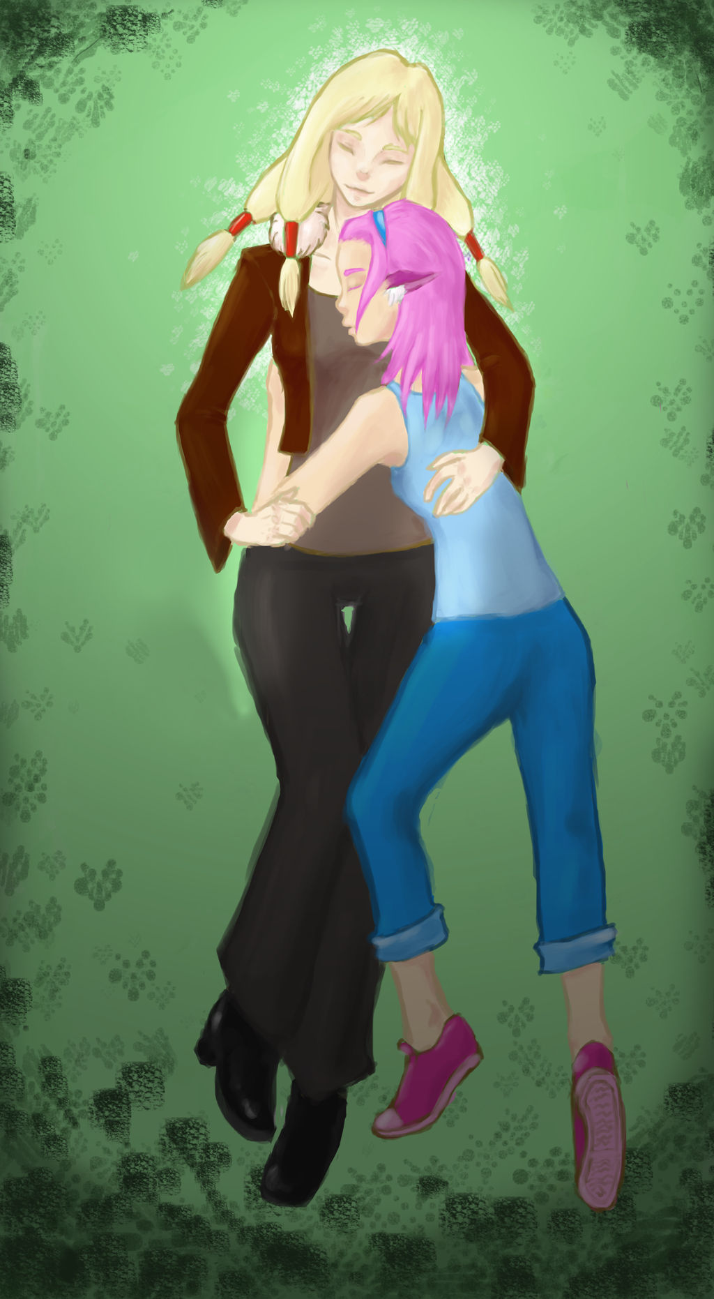 Cuddling by ZenEffy on DeviantArt