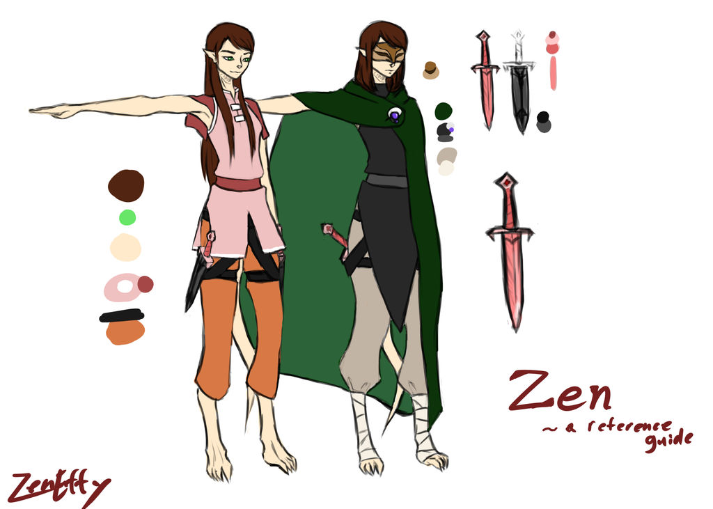 Zen Reference Zen reference guide by ZenEffy on DeviantArt