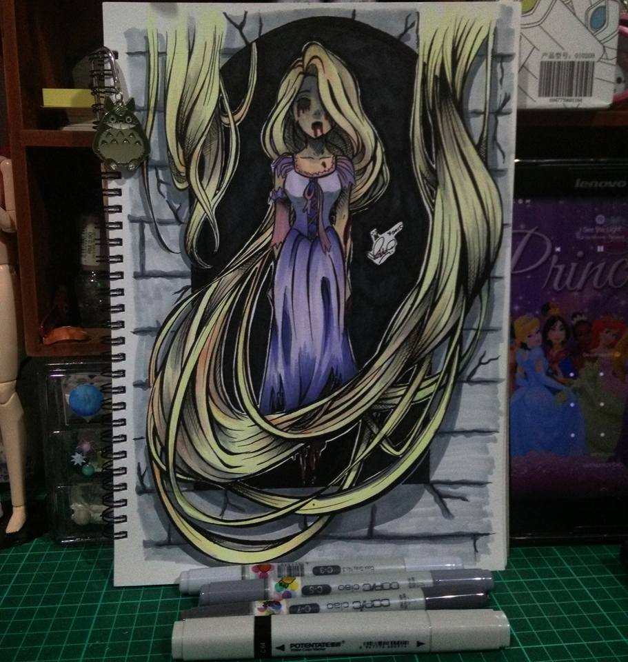 Twisted Rapunzel By Bebbiesa On Deviantart Twisted Rapunzel By Bebbiesa On Deviantart