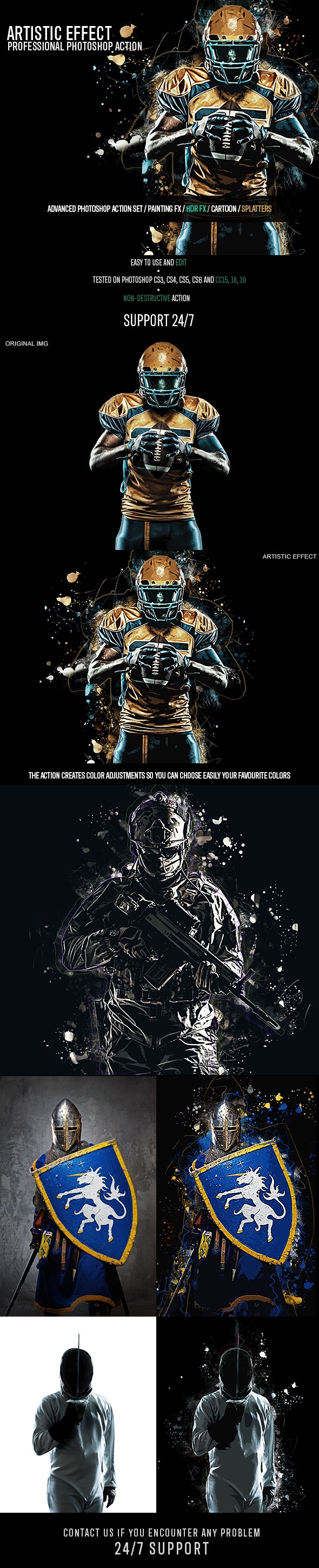 Artistic Photo Effect - Photoshop Action by sharonovKira on DeviantArt