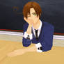 MMD Gakuen!Romano - You New Here?