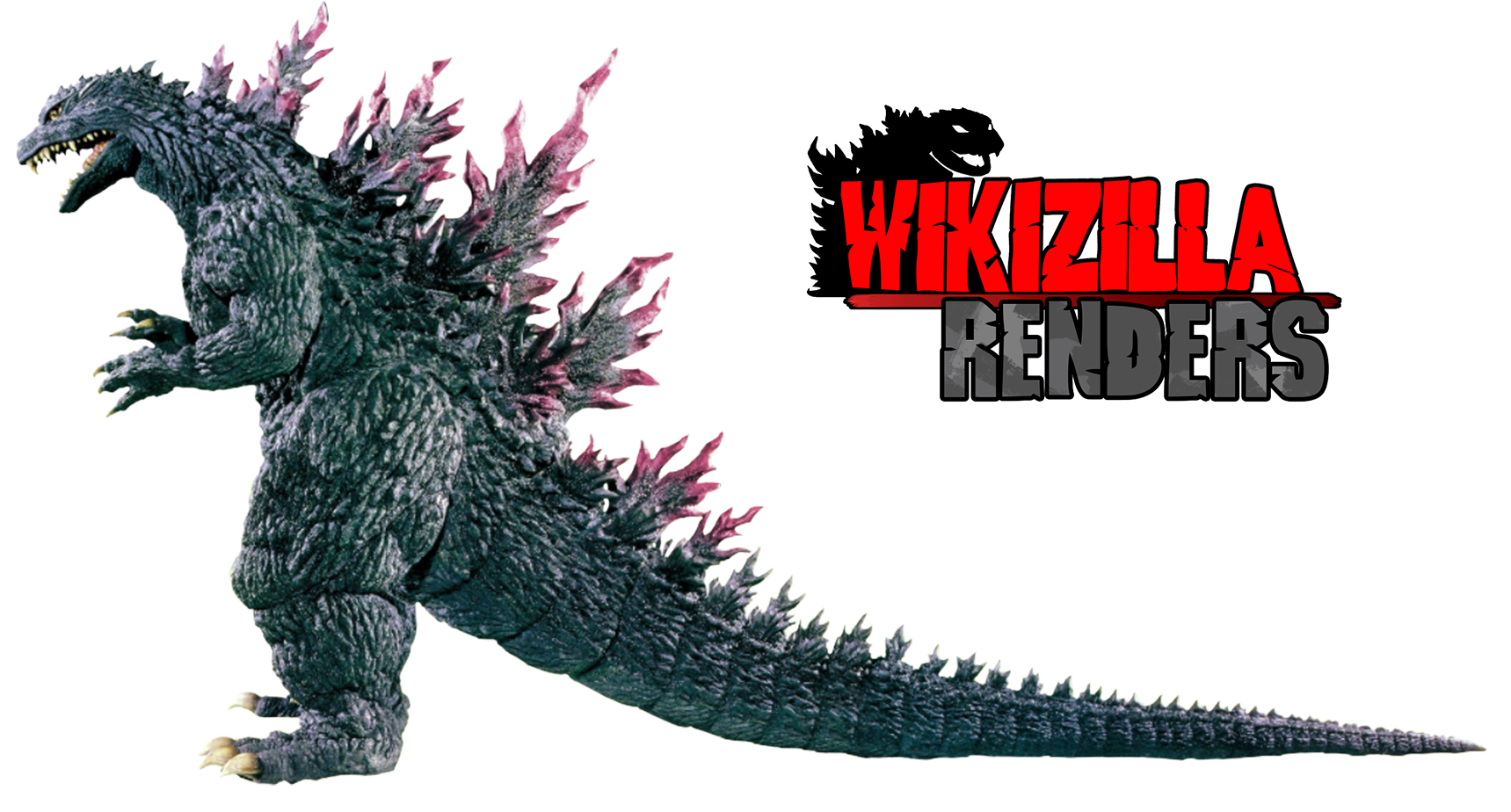 Godzilla 1999 (MireGoji) Side View Render