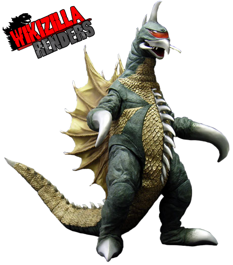 Gigan 1972 X-Plus Render by Wikizilla on DeviantArt
