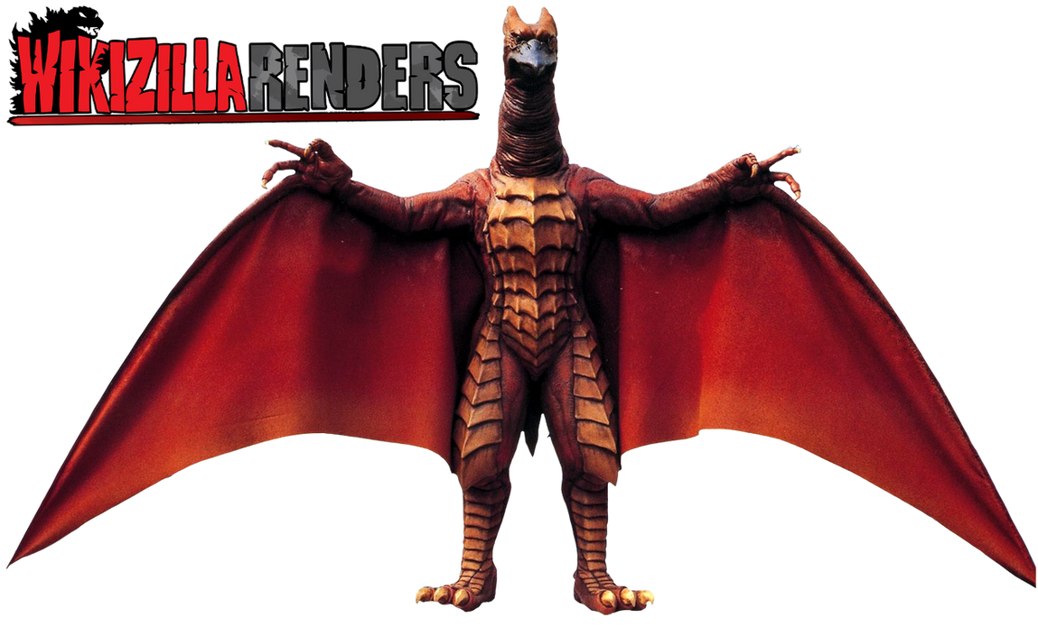 Rodan 2004 Front Render by Wikizilla on DeviantArt
