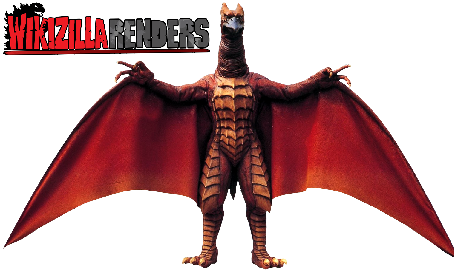Rodan 2004 Front Render by Wikizilla on DeviantArt